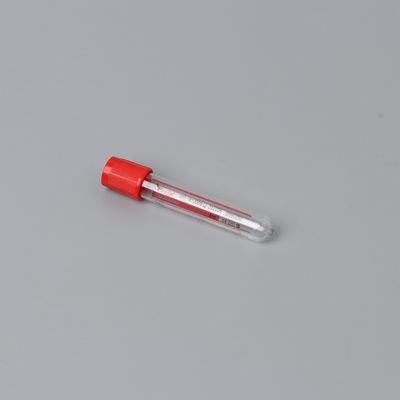 Plastik Bd Vacutainer pıhtı aktivasyon tüpü 1ml-10ml Kırmızı üst serum pıhtı aktivasyon tüpü