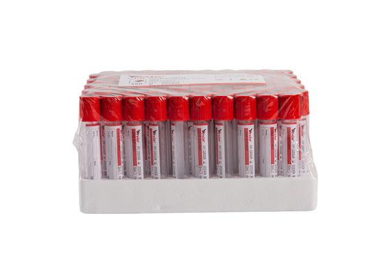 Kırmızı Kan Toplama Tüpü Vakum Kan Test Tüpü 0.5ml 1ml-4ml 5ml-7ml 8ml-10ml