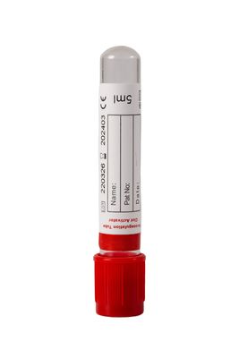 10 ml Eksiz Kan Toplama Tüpleri Kırmızı Üst Kan Tüpleri Eksiz