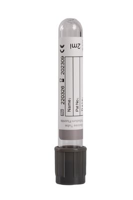 Gri Üst Tüp Sodyum Fluorür Glikoz NaF Gri Bd Sodyum Fluorür Tüpler Antikoagulant