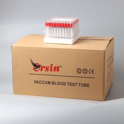 16X100 vakumlu kan testi tüpü Klinik denemeler ve tıbbi deneyler için mükemmel