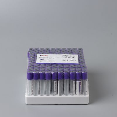 5 ml 6 ml K2EDTA Kan Toplama Tüpleri BD Vacutainer EDTA Tüpleri