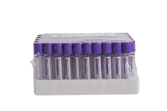 BD K2EDTA Vacutainer 5ml 6ml 7ml 8ml 9ml 10ml Mor Üst Kan Tüpleri