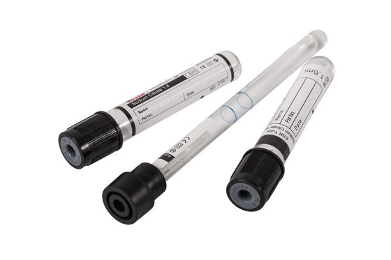 Kesin teşhis için 4 ml 5 ml ESR Toplama Tübü Siyah ESR Kan Tübü