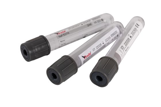 PP BD Vacutainer Sodyum Fluoride 0,5 ml Gri Üst Tüp Glikoz için