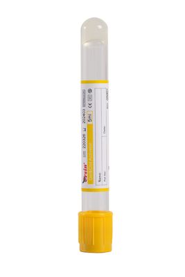 Pıhtı aktivatörü olan kan jeli tüpü 10ml Vacutainer kan toplama tüpleri