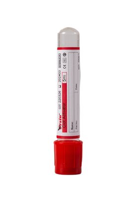 Besuch Willkommen Spezialisierte Vakuum-Blutprobe mit Gerinnsel-Aktivator 1ml-10ml Volumen